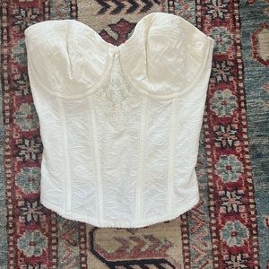 Ivory Vintage Corset